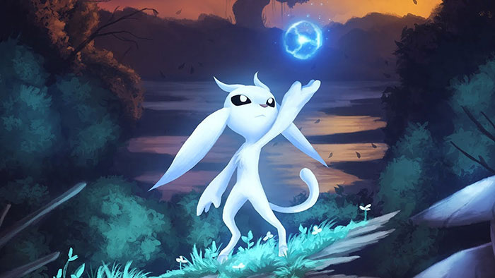 personagem Ori - Ori and the Blind Forest