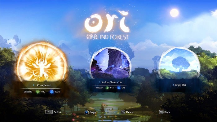 Mapa • Ori and the Blind Forest